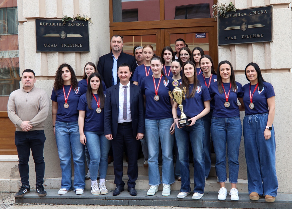 Prvakinje Kupa RS kod gradonačelnika na prijemu