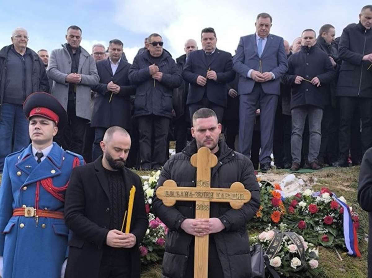Сахрањена Љиљана Зелен Караџић