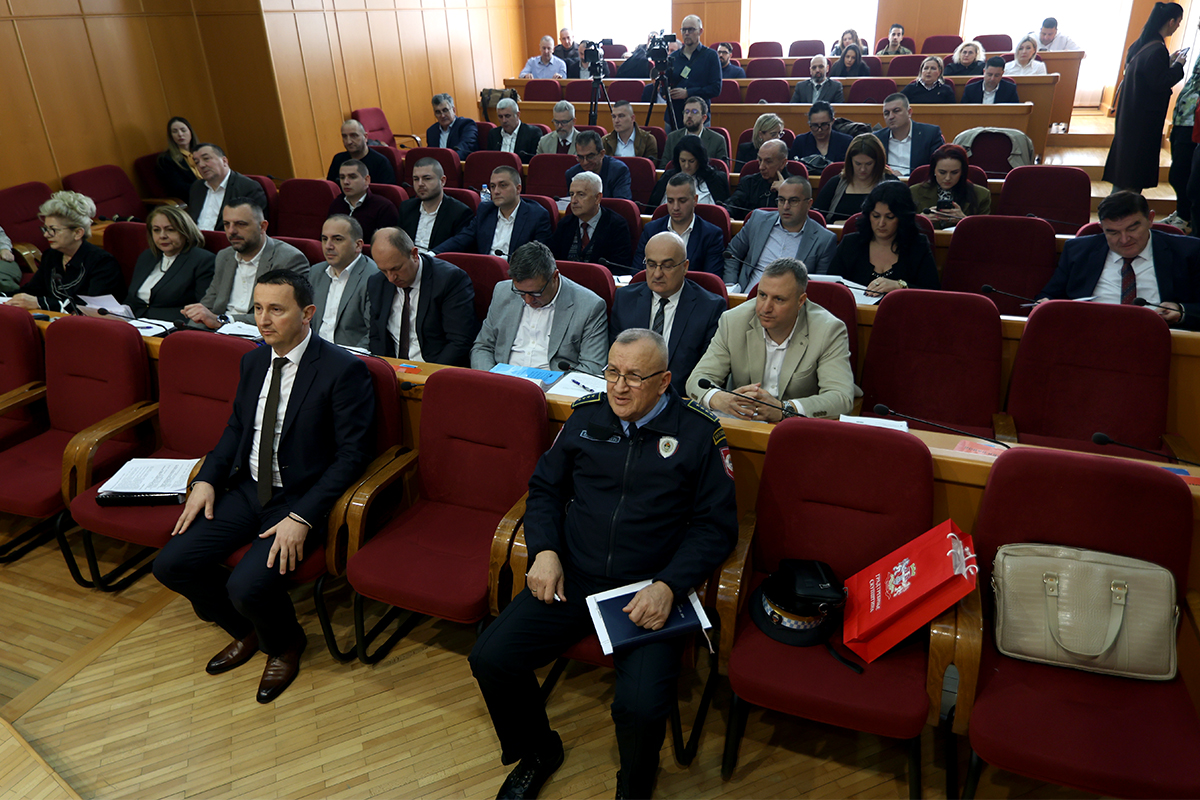 Усвојена Информација о стању јавног реда и мира, криминалитета и безбједности саобраћаја на подручју Требиња, од 1. јула до 31. децембра прошле године