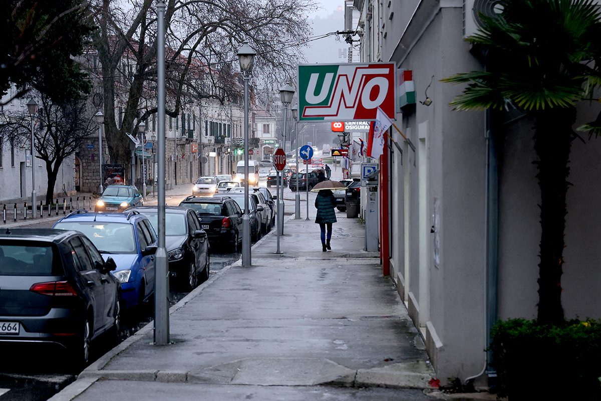 U Trebinju danas oblačno sa kišom