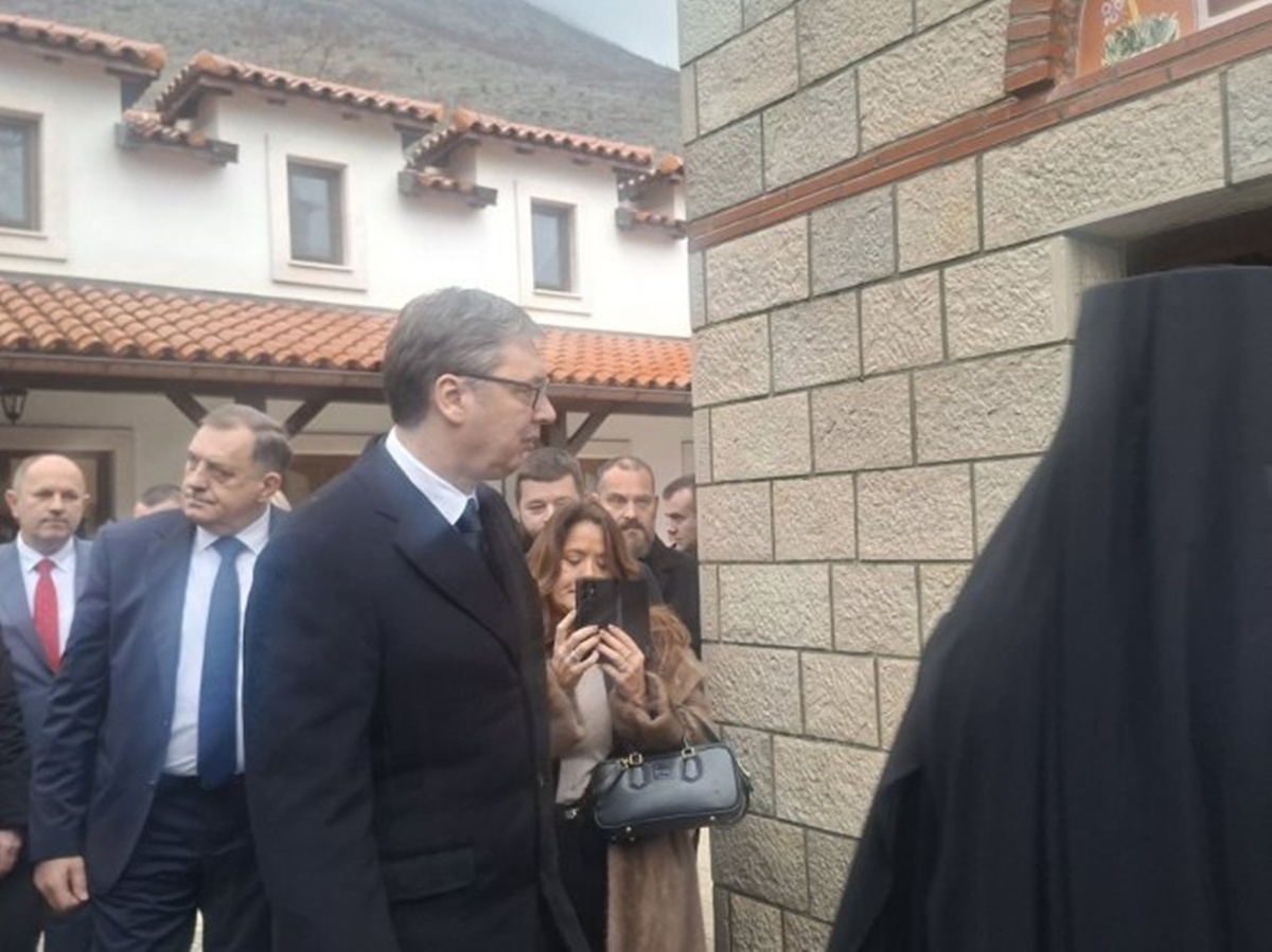 Vučić nakon obilaska Duhovnog centra u Mrkonjićima: Uvijek uz svoj narod u Republici Srpskoj