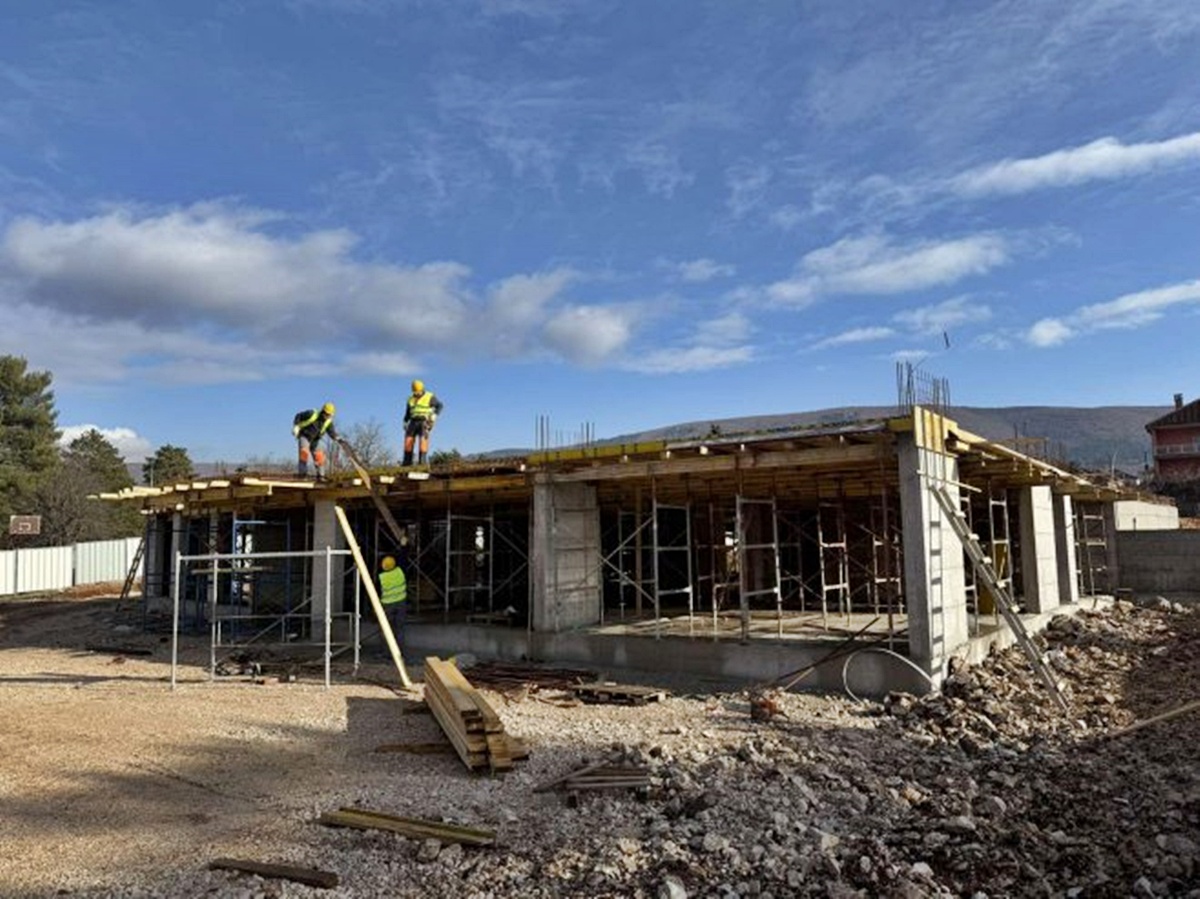 Изградња новог вртића у Билећи тече по плану