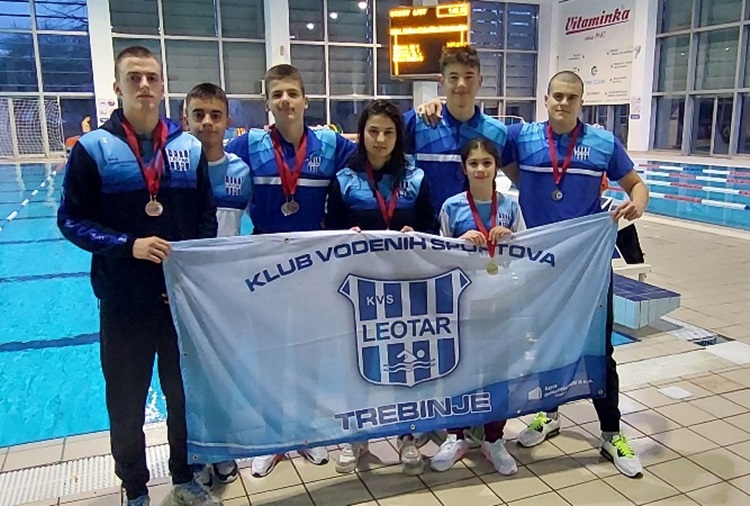 Plivači KVS „Leotar“ odlični na mitingu u Banjaluci